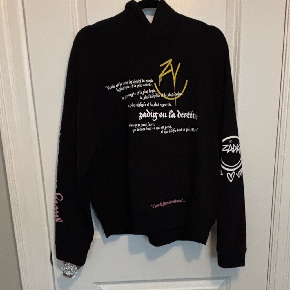 Zadig & Voltaire Georgy Tracksuit Blk - Sz. L